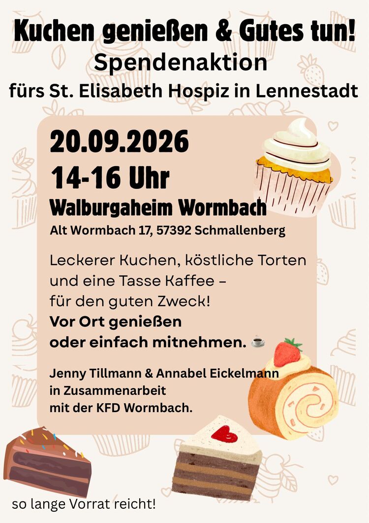 Kuchenbasar Wormbach